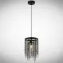 Lustra Cristal Neagra D200mm H1500