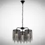 Lustra Cristal Neagra D550mm H1500mm