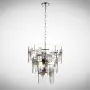 Lustra Cristal Gri D480mm H1050mm