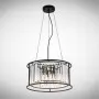 Lustra Cristal Neagra D400mm H1200mm