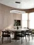 Lustra LED Neagra 41W 3000K L1000mm H1200mm