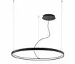 Lustra LED Neagra 56W 3000K D900mm H1800mm
