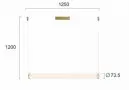 dimensiune lustra led