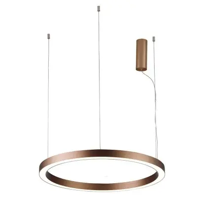 lustra led rotunda, lustra led cerc, lustra led living, lustra led moderna