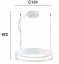 Lustra LED Alba 35W 3000K D450mm H1200mm