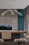 Lustra LED Gri 51W 3000K L920mm H1200mm