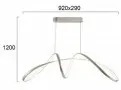 Lustra LED Gri 51W 3000K L920mm H1200mm