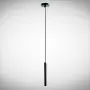 Pendul LED Negru 3W 3000K D80mm H950mm