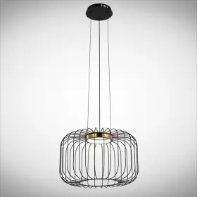 Lustra LED Aurie cu Negru 9W 3000K D400mm H1800mm