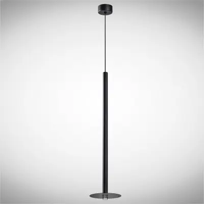 Pendul LED Negru 6W 3000K D165mm H1500mm