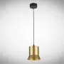 Pendul LED Auriu 5.6W 3000K D120mm H2000mm
