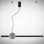 Lustra LED Neagra 24W 3000K L1000mm H1615mm