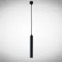 Pendul LED Negru 12W 3000K D50mm H1200mm