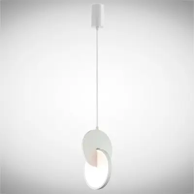 Pendul LED Alb 5W D180mm H1900mm