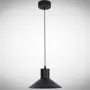 Pendul LED Negru 5.6W 3000K D220mm H2000mm