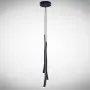 Lustra LED Neagra 16W 3000K D160mm H1500mm