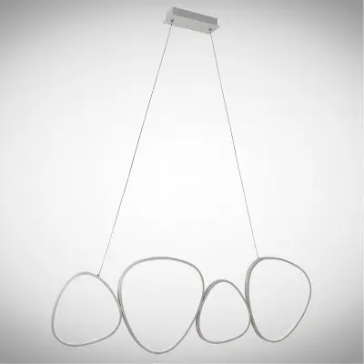 Lustra LED Gri 50W 3000K L1040mm H1200mm