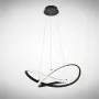 Lustra LED Neagra 42W 3000K D570mm H1200mm