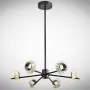 Lustra LED Neagra 31W CCT D580mm H850mm
