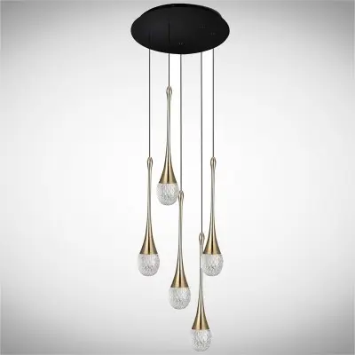 Lustra LED Aurie 15W 3000K D350mm H1500mm