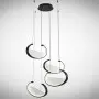 Lustra LED Neagra 85W 3000K D750mm H1200mm