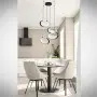 Lustra LED Neagra 85W 3000K D750mm H1200mm