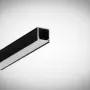 Profil LED Aplicat Negru 3 metri h12mm