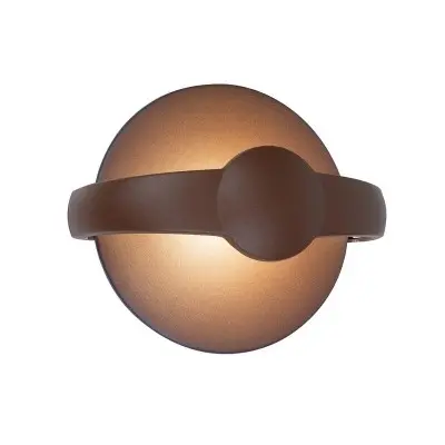Aplica Perete Exterior Bronz 12W 3000K D215mm H83mm