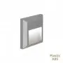 Aplica Perete Exterior Gri 3W 3000K L125mm H125mm