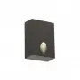 Aplica Perete Exterior Neagra 3W 3000K L68mm H95mm