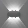 Aplica Perete Exterior Gri 8W 3000K L180mm H90mm