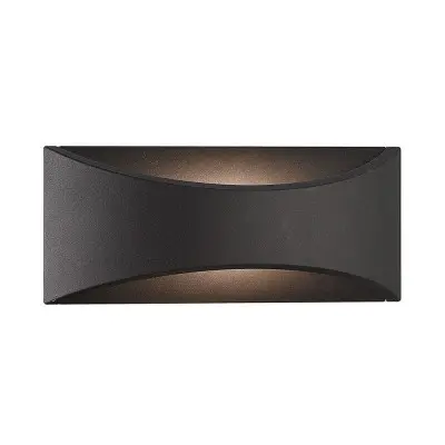 Aplica Perete Exterior Antracit 6W 3000K L220mm H90mm