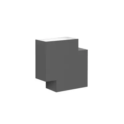 Aplica Perete Exterior Gri 6W 3000K D105mm H105mm