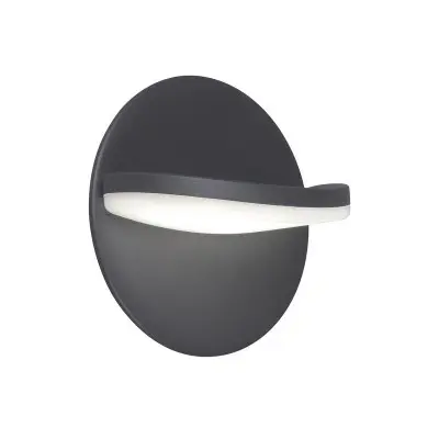 Aplica Perete Exterior Antracit 16W 3000K D183mm H183mm