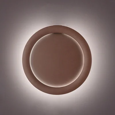 Aplica Perete Exterior Bronz 16W 3000K D230mm H230mm