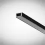 Profil LED Negru Slim Aplicat 2 metri