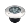 Spot LED Pardoseala Aluminiu 9W 24V 3000K si 4000K IP67
