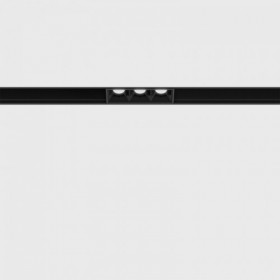 Spot pe Sina Liniar Tip Fagure Negru 4.3W 3000K Sina Magnetica S