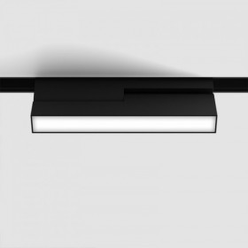 Spot pe Sina Liniar Orientabil Negru 6W 3000K Sina Magnetica S