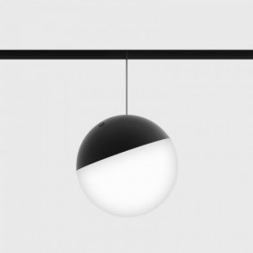 Spot pe Sina Pendul Tip Glob Negru 28W 3000K Sina Magnetica S