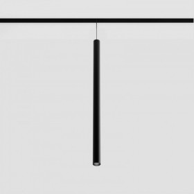 Spot pe sina Suspendat Cilindric Negru 8W Sina Magnetica S