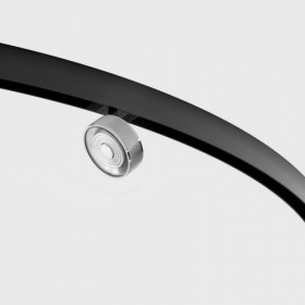Spot pe Sina Veya Crom cu Inel Poros 6.3W Sina Magnetica RING