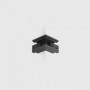 Conector de Colt Perete Perete Negru 42V Sina Magnetica Slim Special