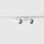 Spot Sina Magnetica Slim Special 42V Dublu Alb 2x5W