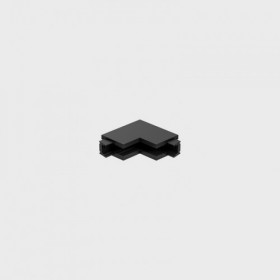 Conector de Colt Tavan Perete Negru Sina Magnetica Aplicata Micro S
