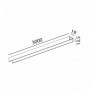Sina Magnetica Slim Special Aplicata Alb 3000mm 42V