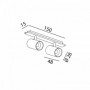 Spot Sina Magnetica Slim Special 42V Dublu Alb 2x3.5W