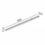 Spot Sina Magnetica Slim Special 42V Liniar Negru 12W