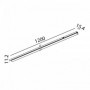 Spot Sina Magnetica Slim Special 42V Liniar Alb 24W