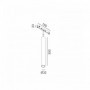 Spot pe Sina Tip Pendul Negru 6.3W Sina Magnetica Micro